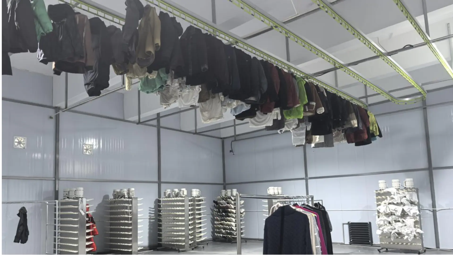 drying down jackets
