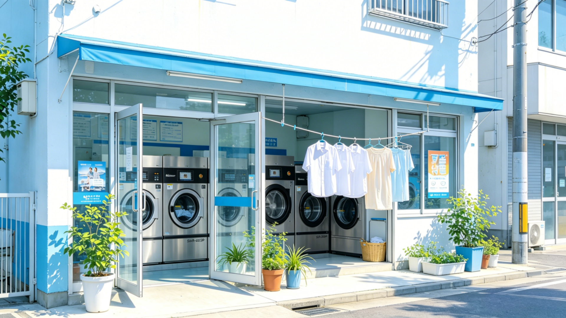 smart laundry shop